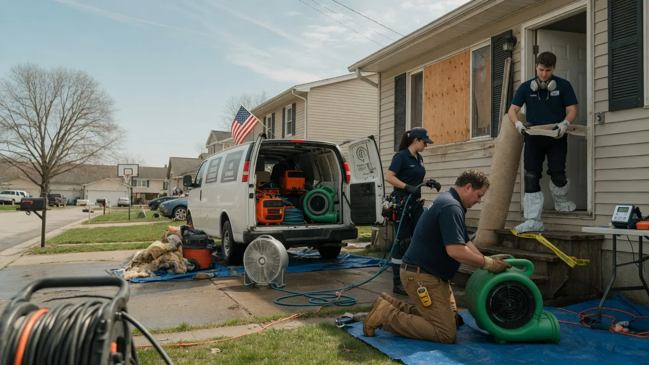 Water Damage Restoration in Addison, MI near me